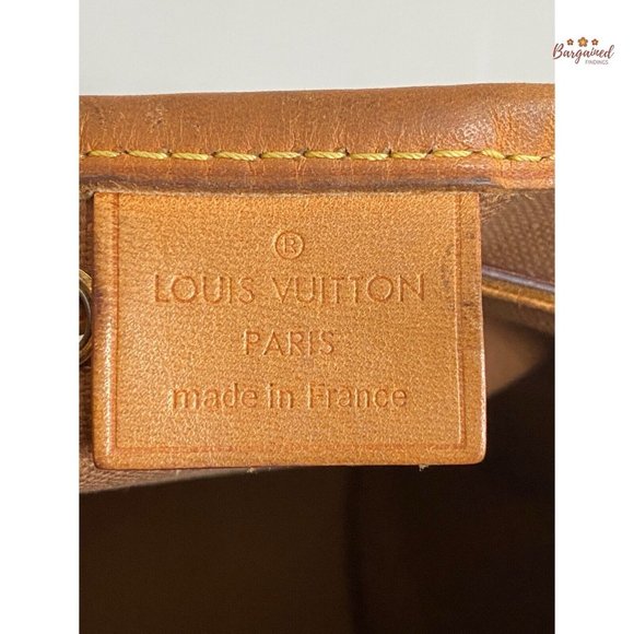 Authentic LOUIS VUITTON Monogram Coated Canvas Leather Nano Noe Crossbody Bag - Picture 10 of 12